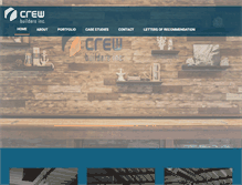 Tablet Screenshot of crewbuilders.com